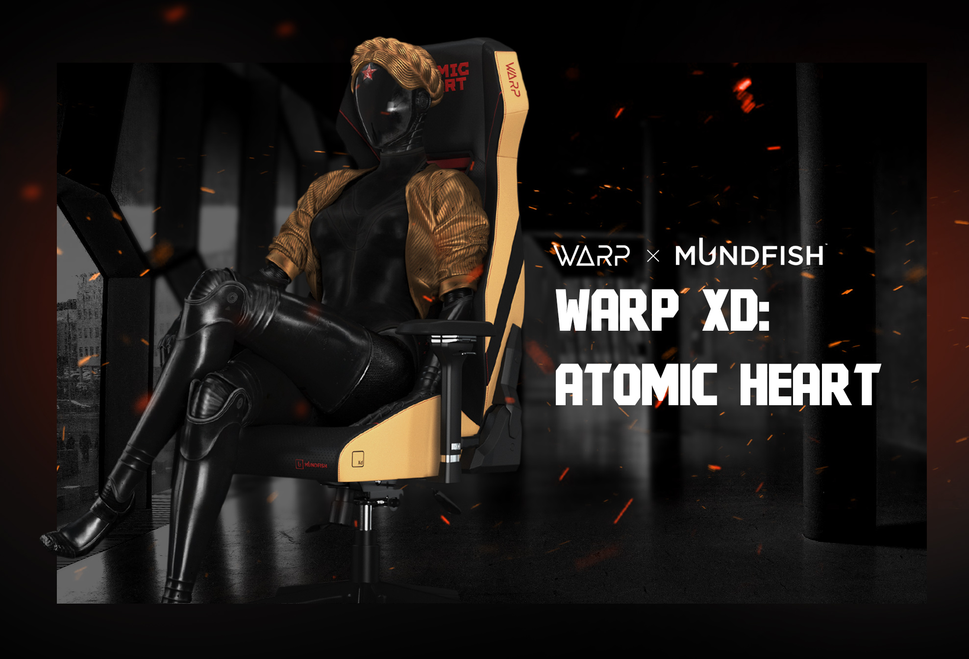 ВАРП и Mundfish представили геймерское кресло Atomic Heart Xd